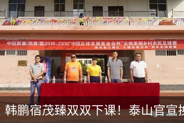 韩鹏宿茂臻双双下课！泰山官宣换帅，临时主帅是老熟人，韩鹏发声